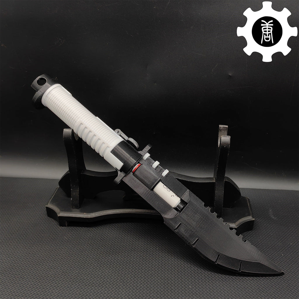 3D Printed Neurotoxin Combat Knife Cosplay Prop