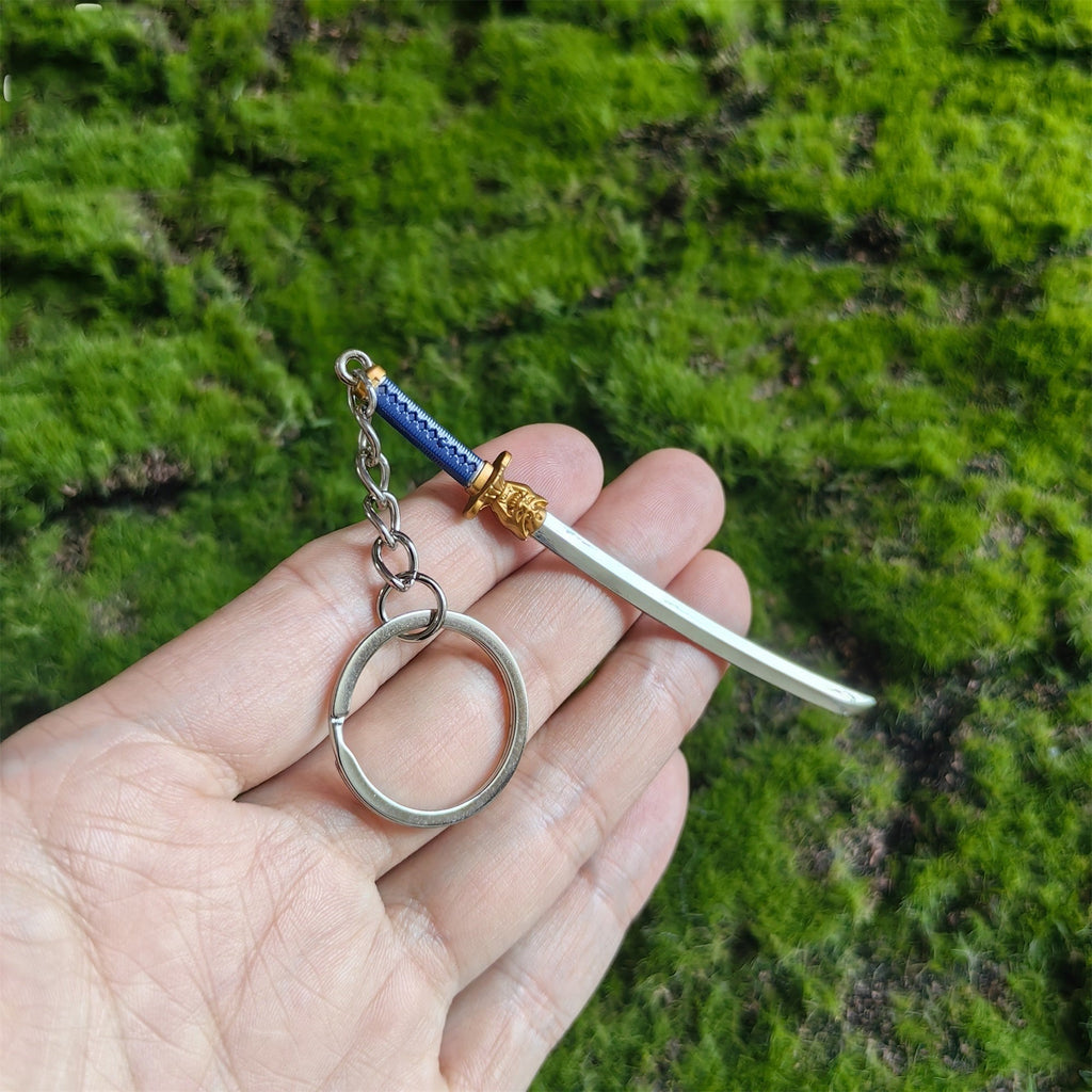 Val Onimaru Kunitsuna Katana Keychain Metal Pendant