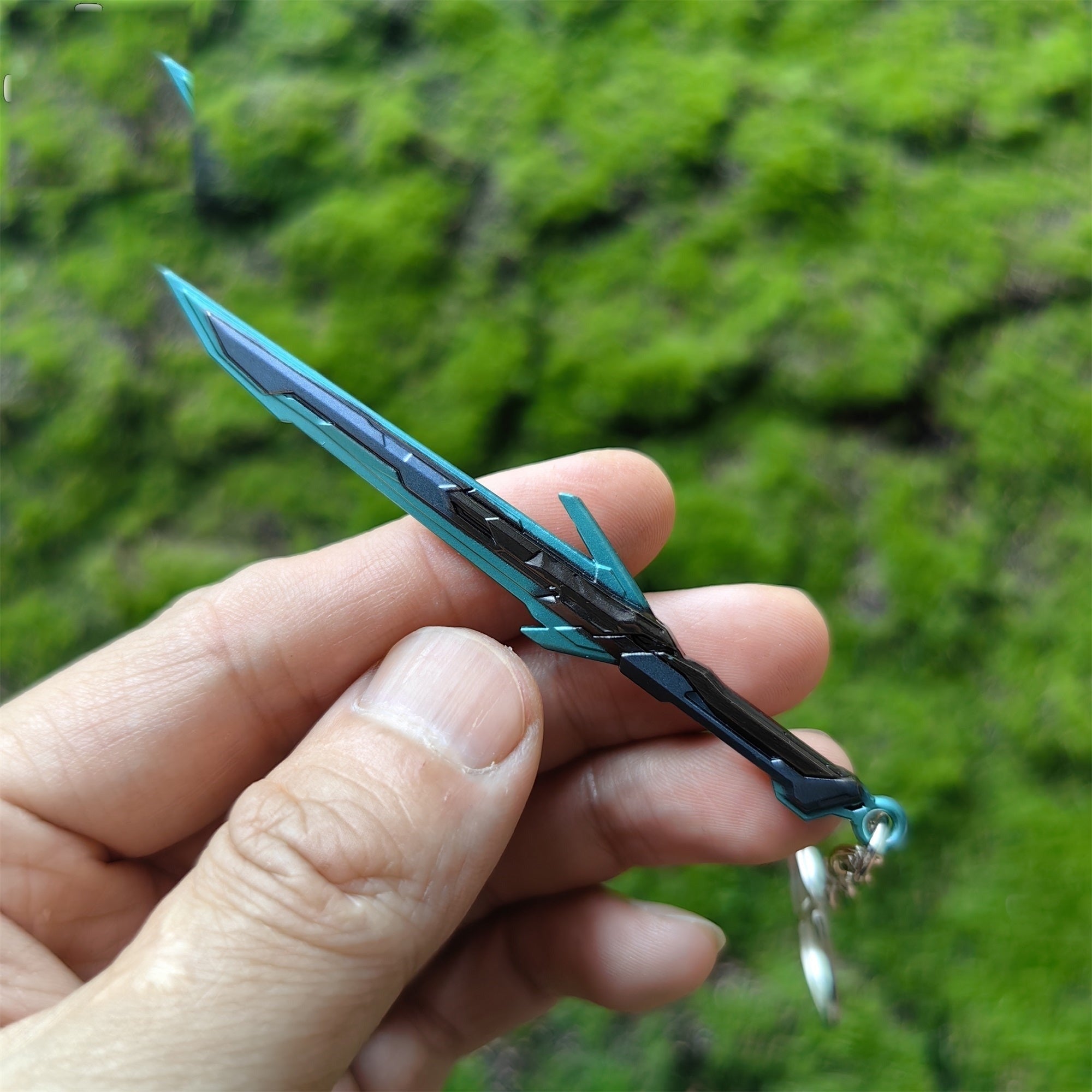 Mini Orion Sword Metal Keychain