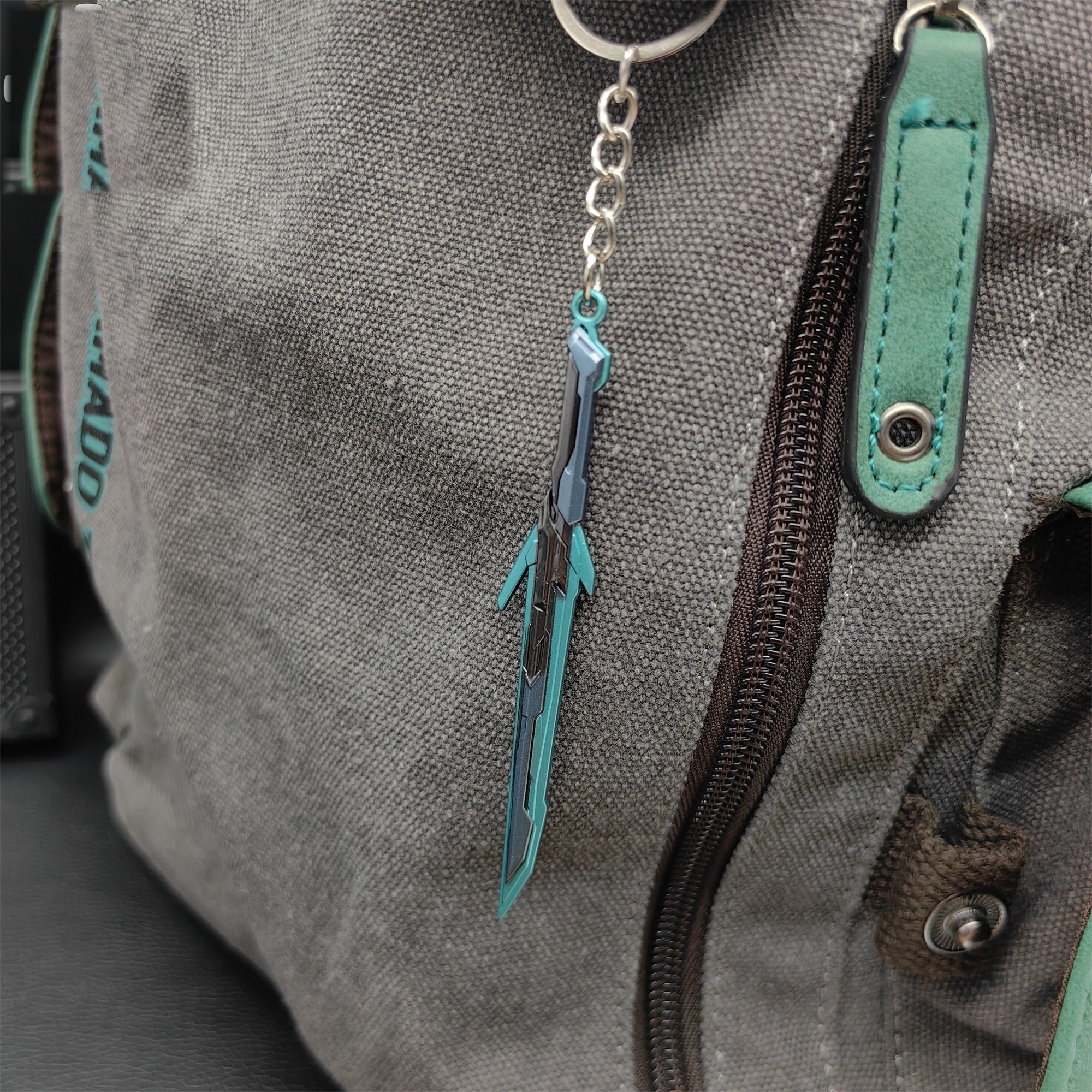 Mini Orion Sword Metal Keychain