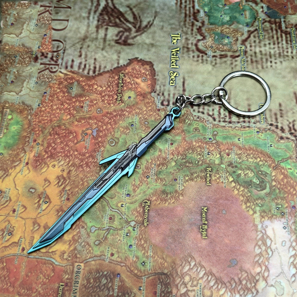 Mini Orion Sword Metal Keychain