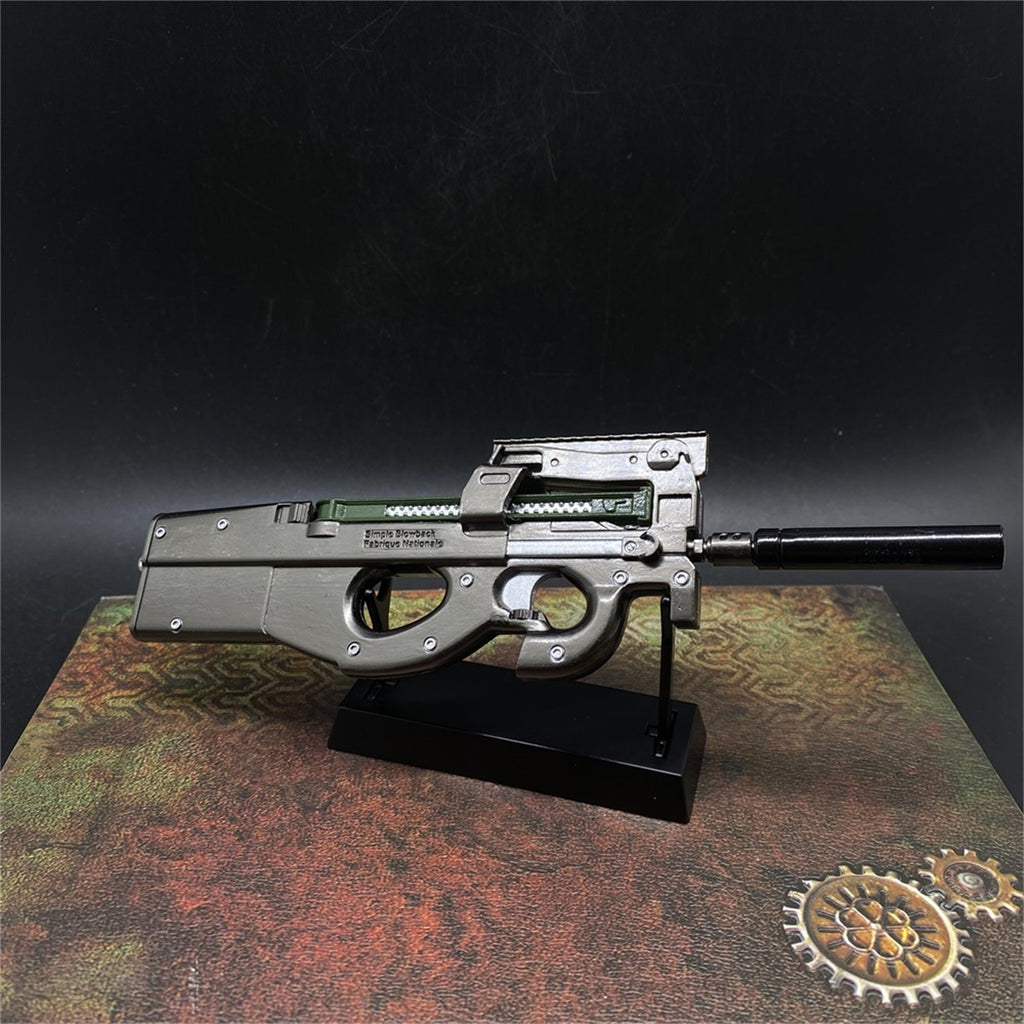 Mini Réplique Métal SMG P90 – 14 cm