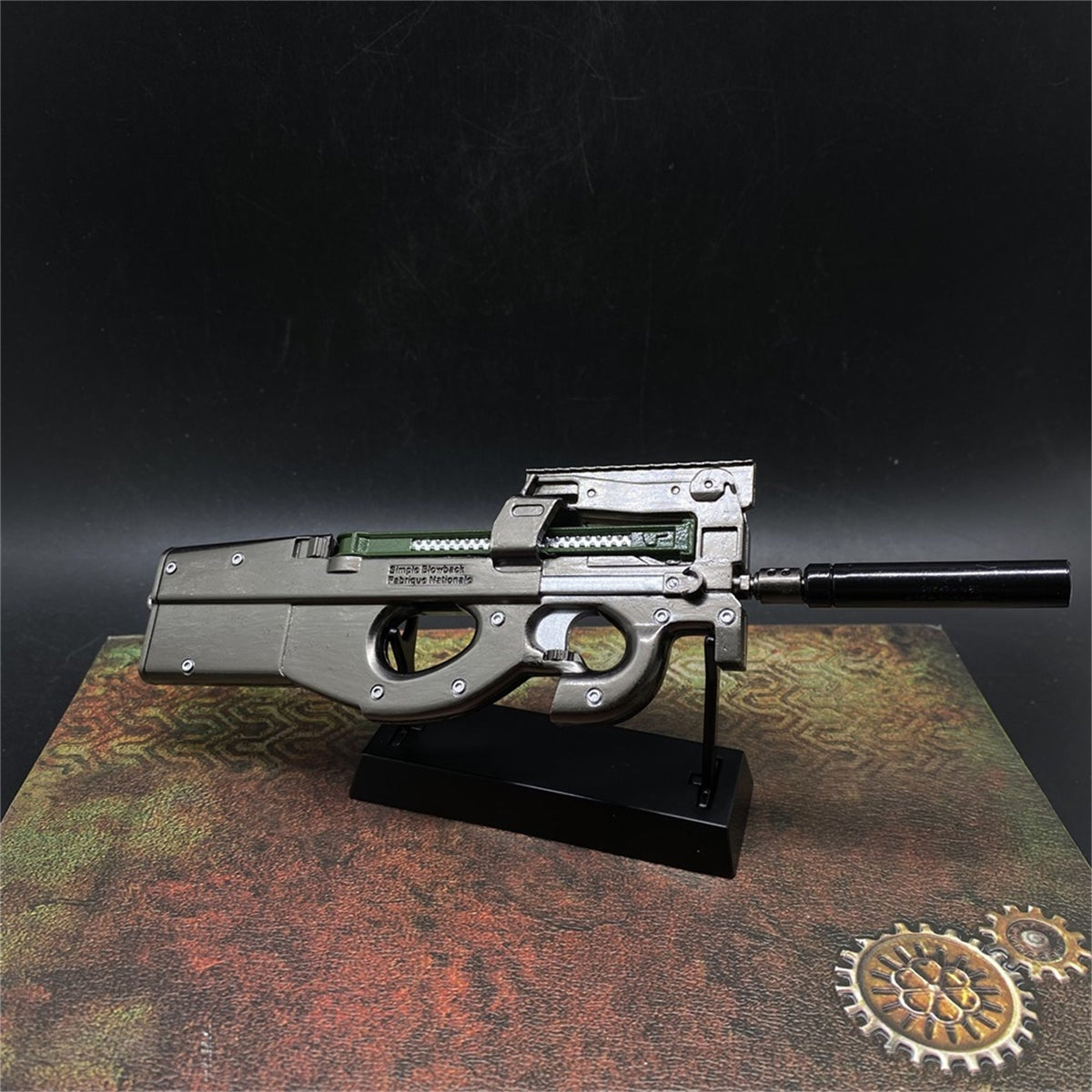 Mini Réplique Métal SMG P90 – 14 cm