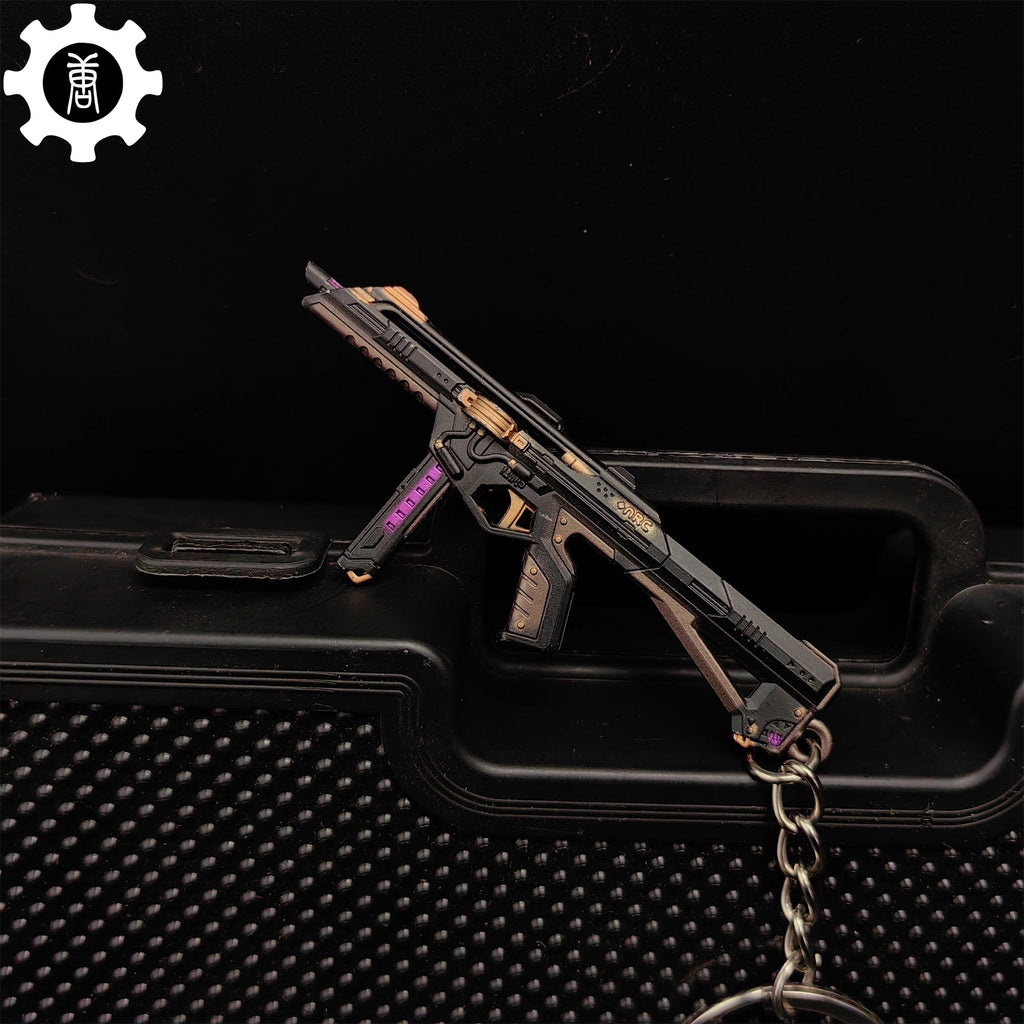 Mini Prelude to Chaos Stinger Gun Keychain Metal Pendant