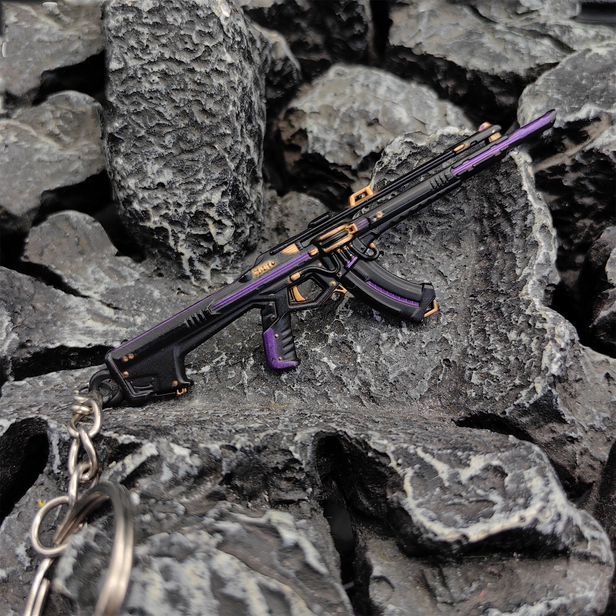 Cool Prelude to Chaos Vandal Gun Metal Keychain