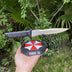 Grey Knife With 3D Stand B