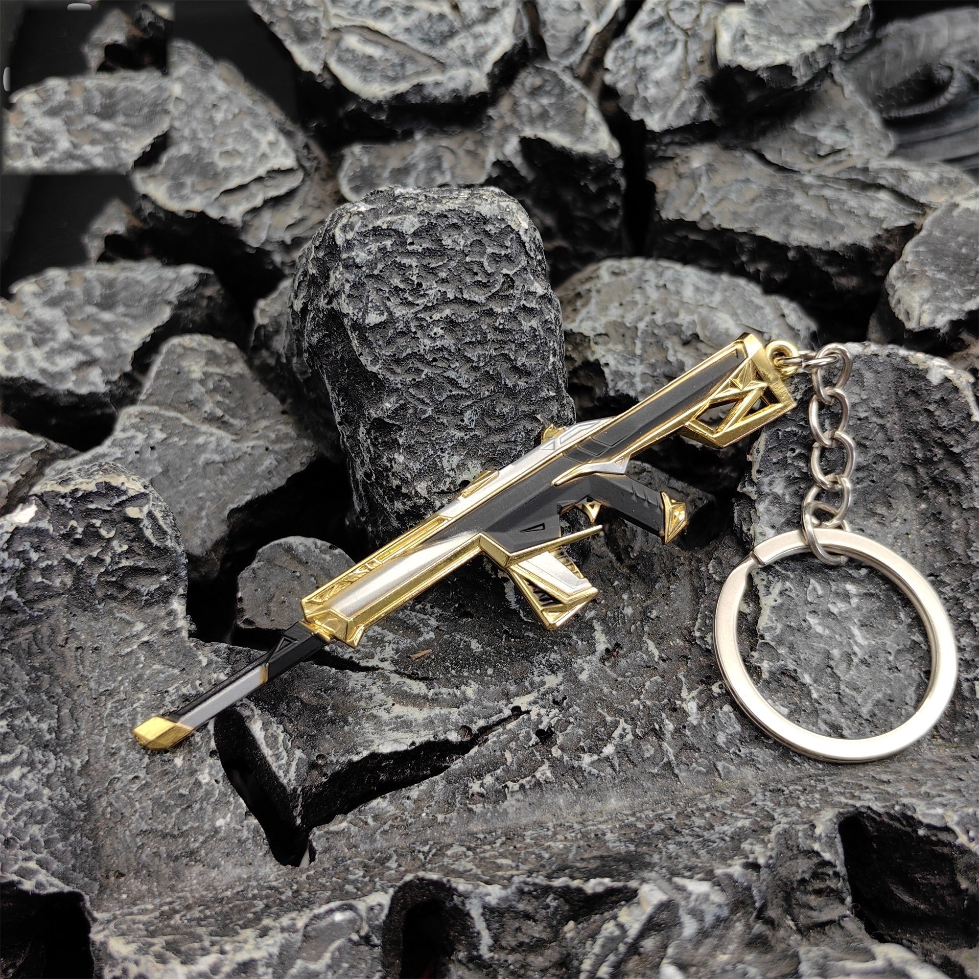 Mini Prime 2.0 Phantom Gun Metal Keychain