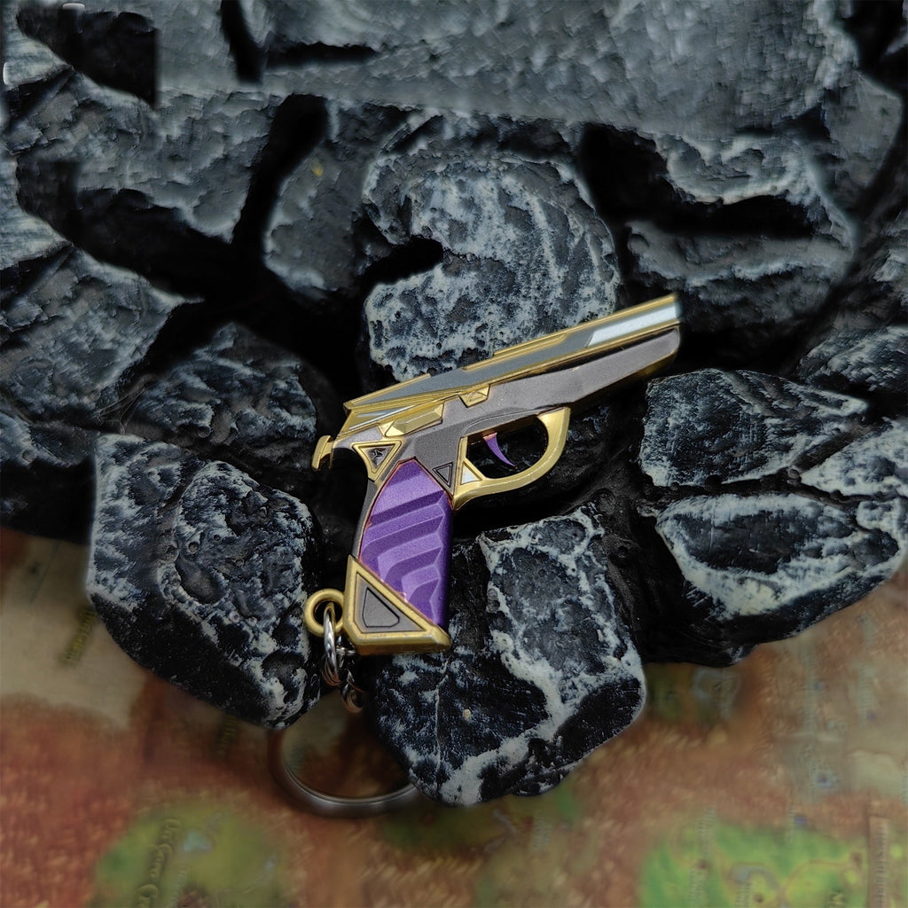 Mini Prime Classic Gun Metal Keychain
