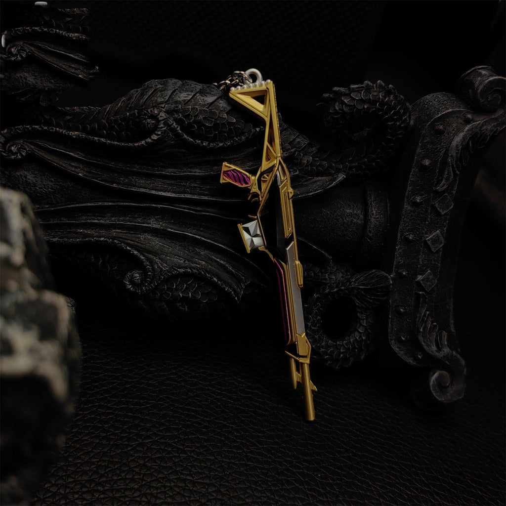 Mini Prime Guardian Gun Metal Keychain