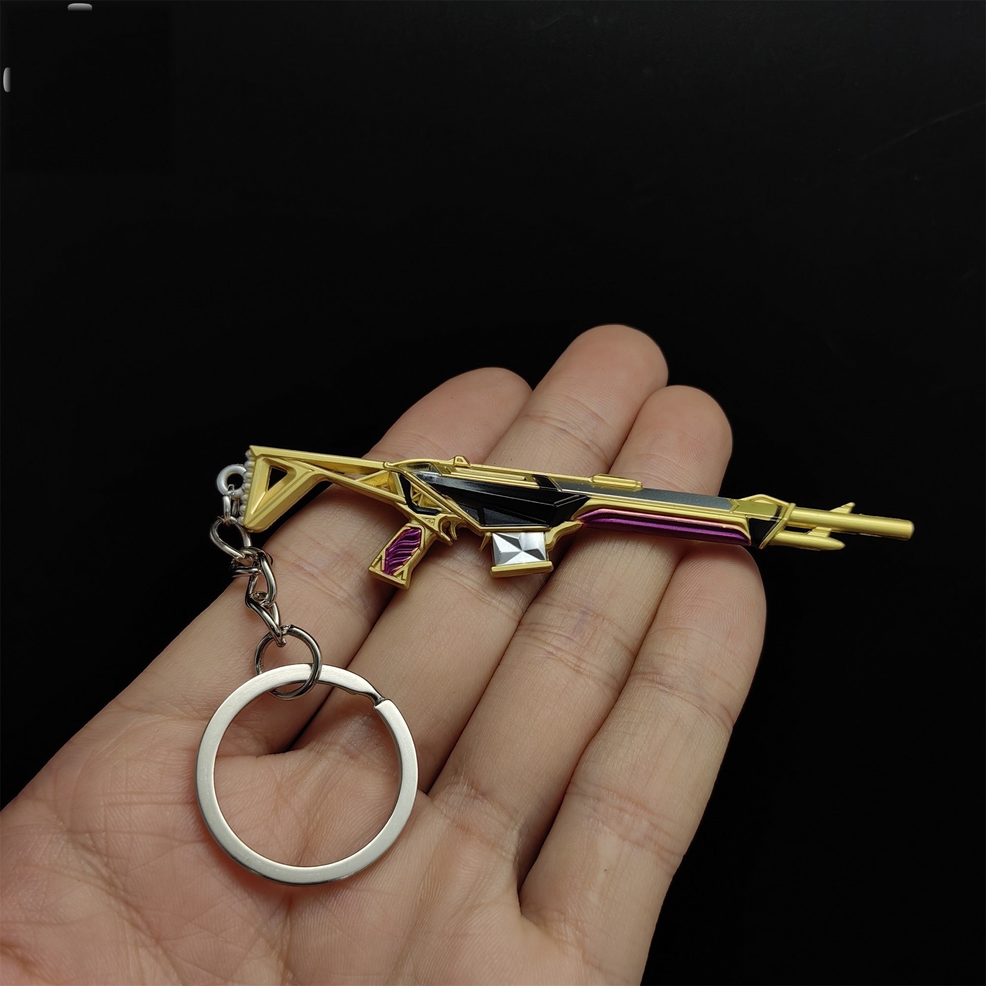 Mini Prime Guardian Gun Metal Keychain