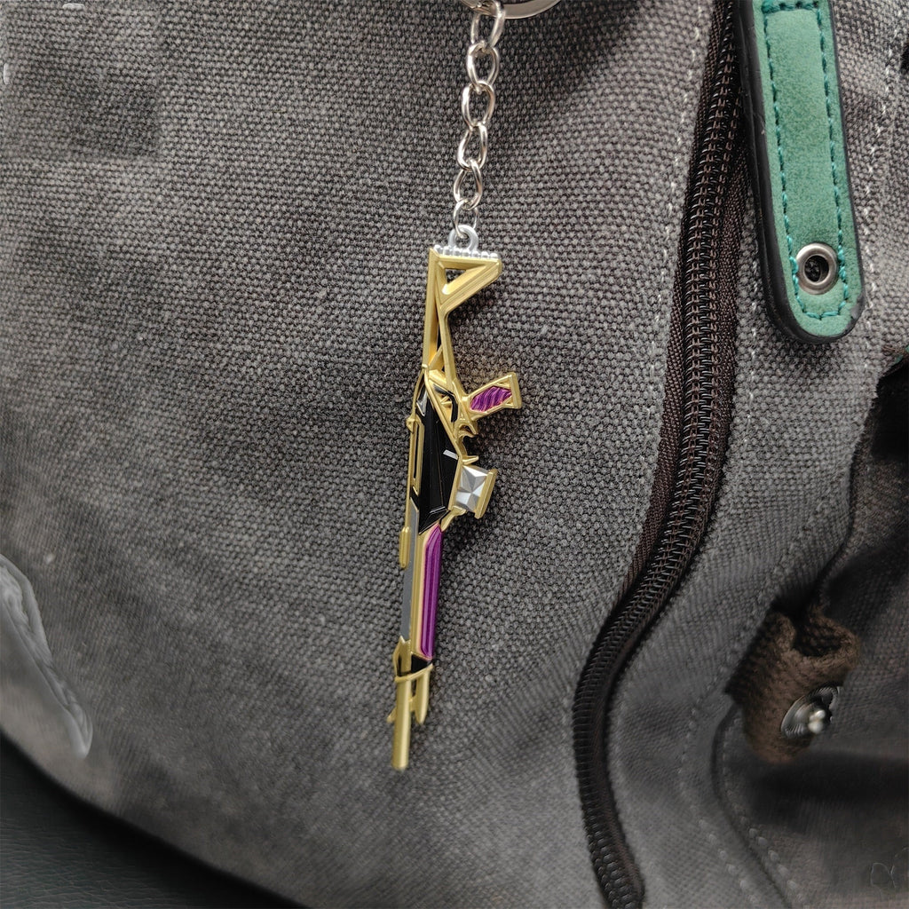 Mini Prime Guardian Gun Metal Keychain