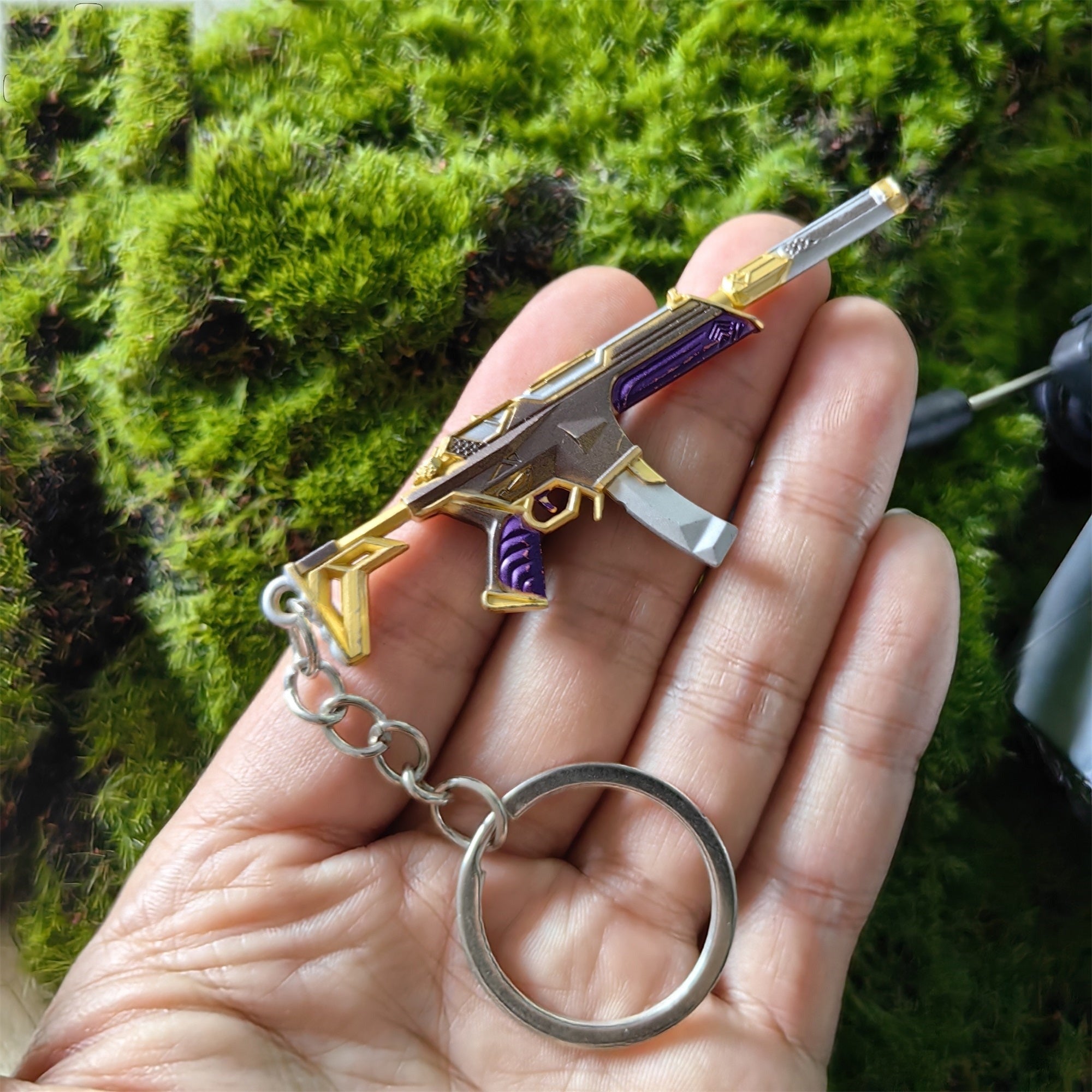 Mini Prime Spectre Gun Metal Keychain