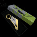Metal Prime 2.0 Karambit Blunt Blade Trainer Cosplay Prop Game Replica
