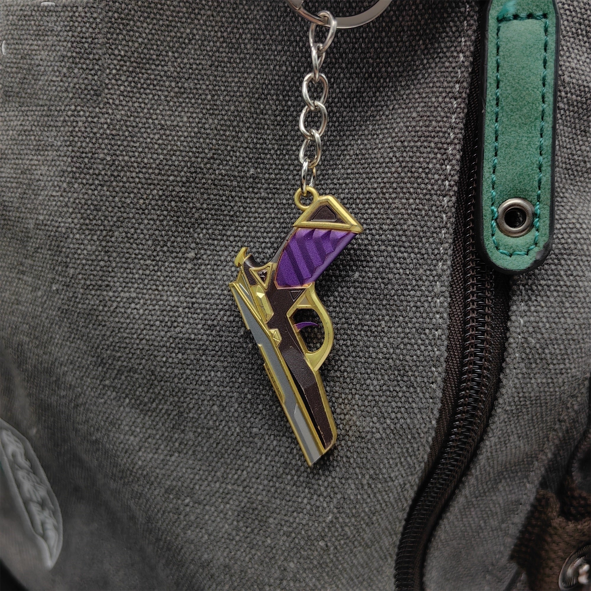 Mini Prime Classic Gun Metal Keychain