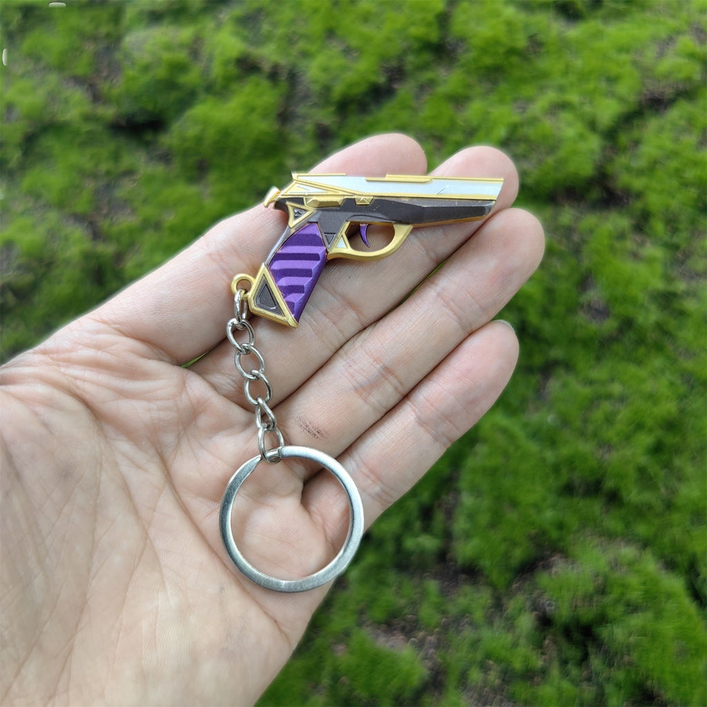 Mini Prime Classic Gun Metal Keychain