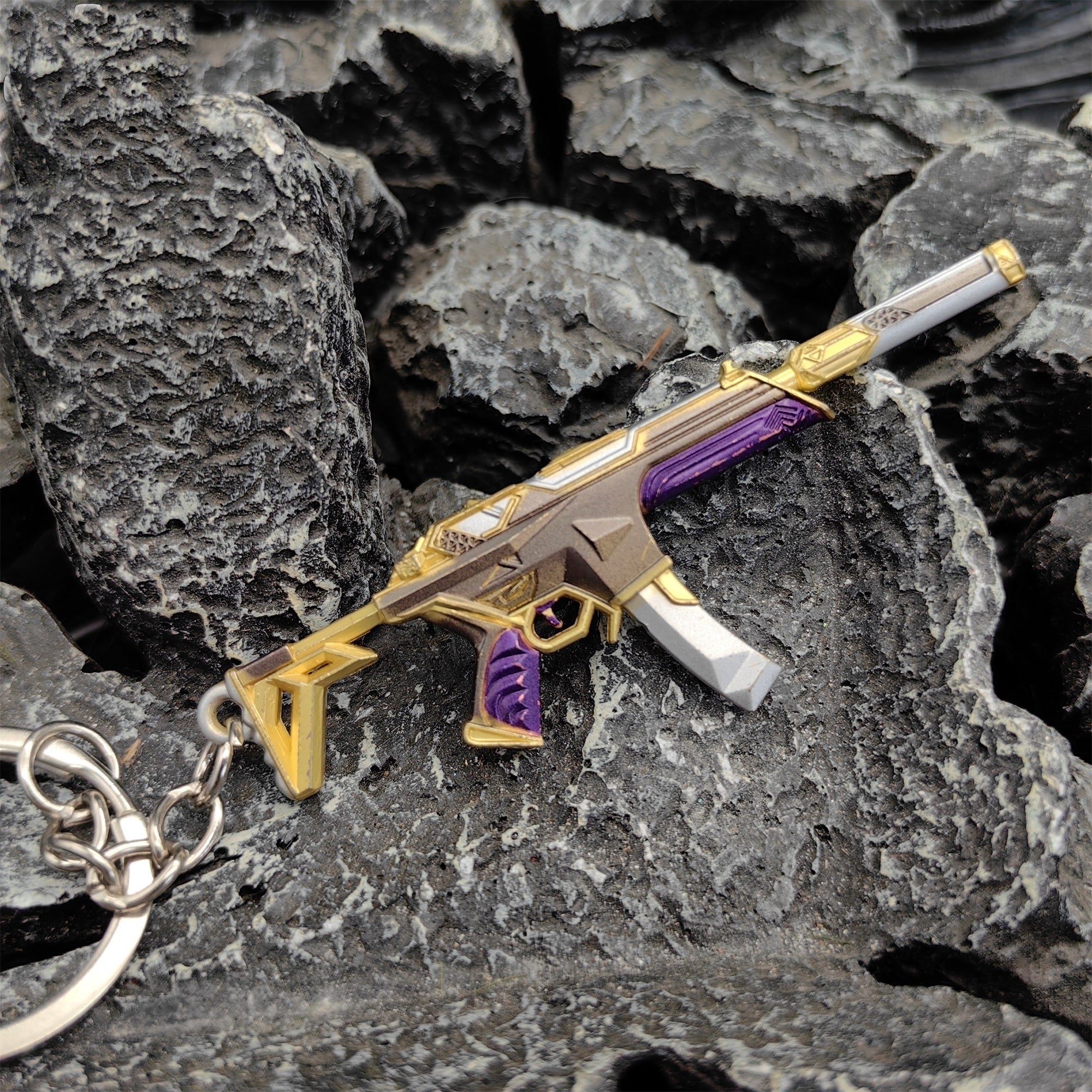 Mini Prime Spectre Gun Metal Keychain