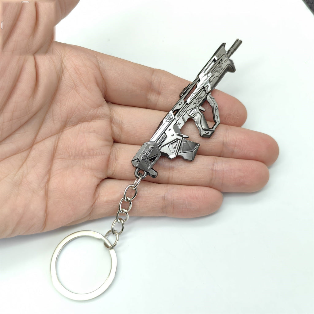Val Protocol 781-A Bulldog Gun Metal Keychain