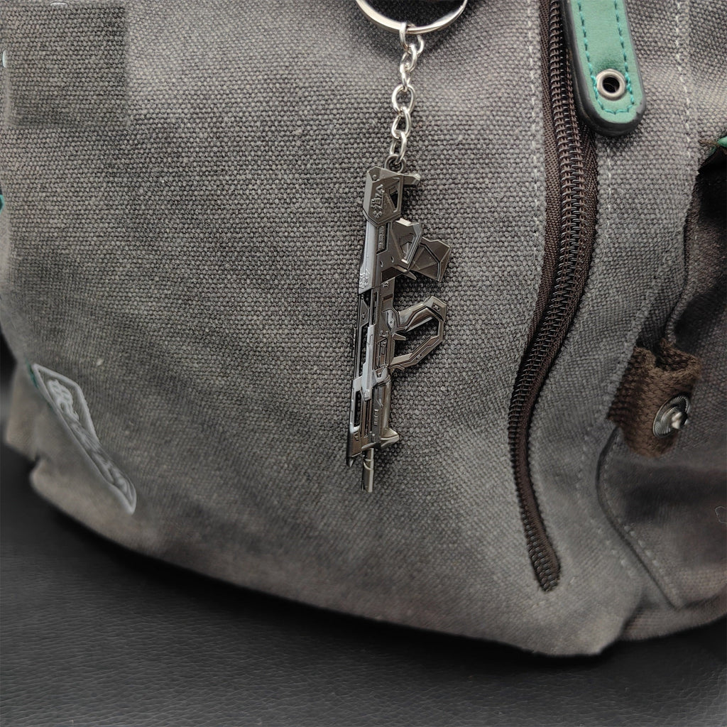 Val Protocol 781-A Bulldog Gun Metal Keychain