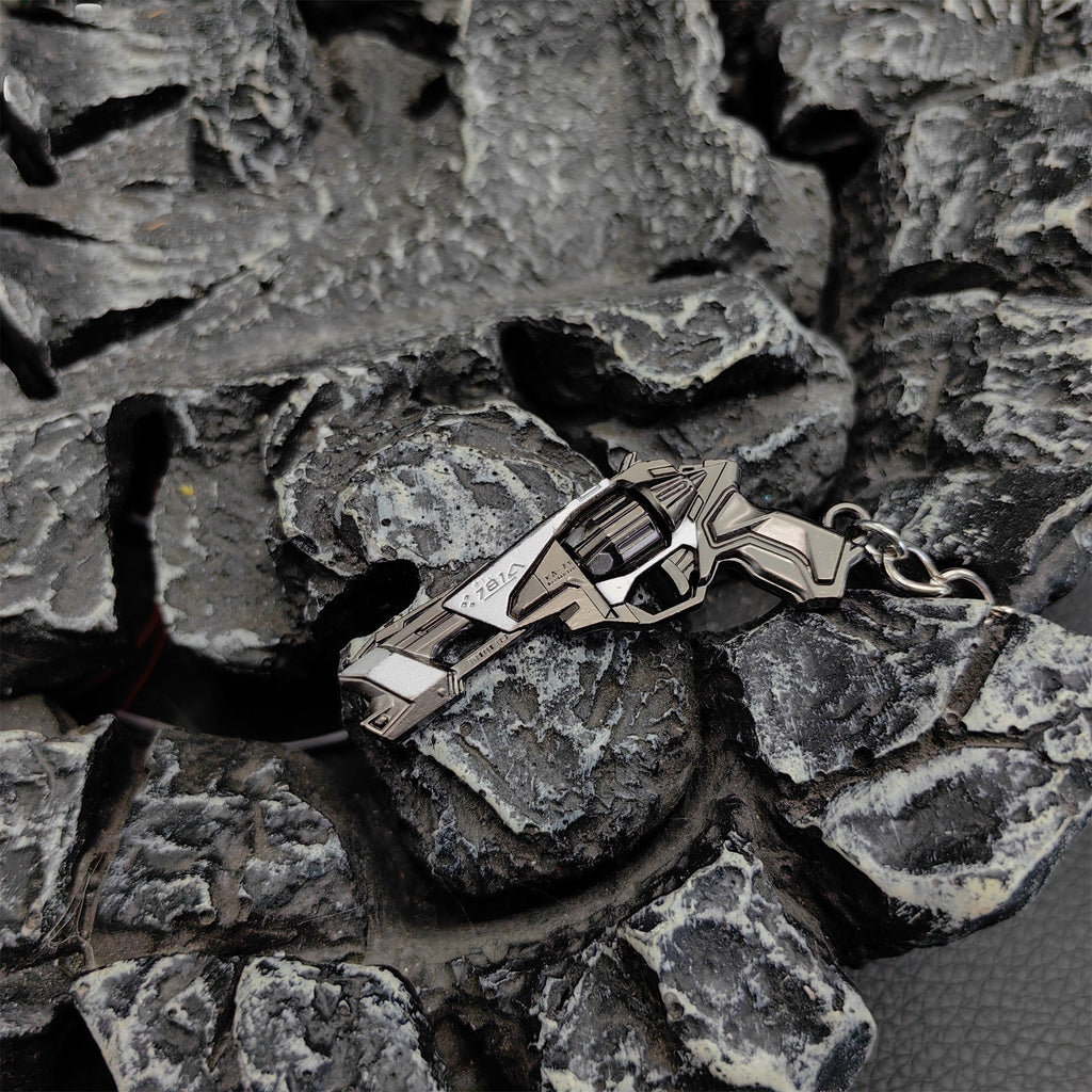 Mini Protocol 781-A Sheriff Gun Metal Keychain