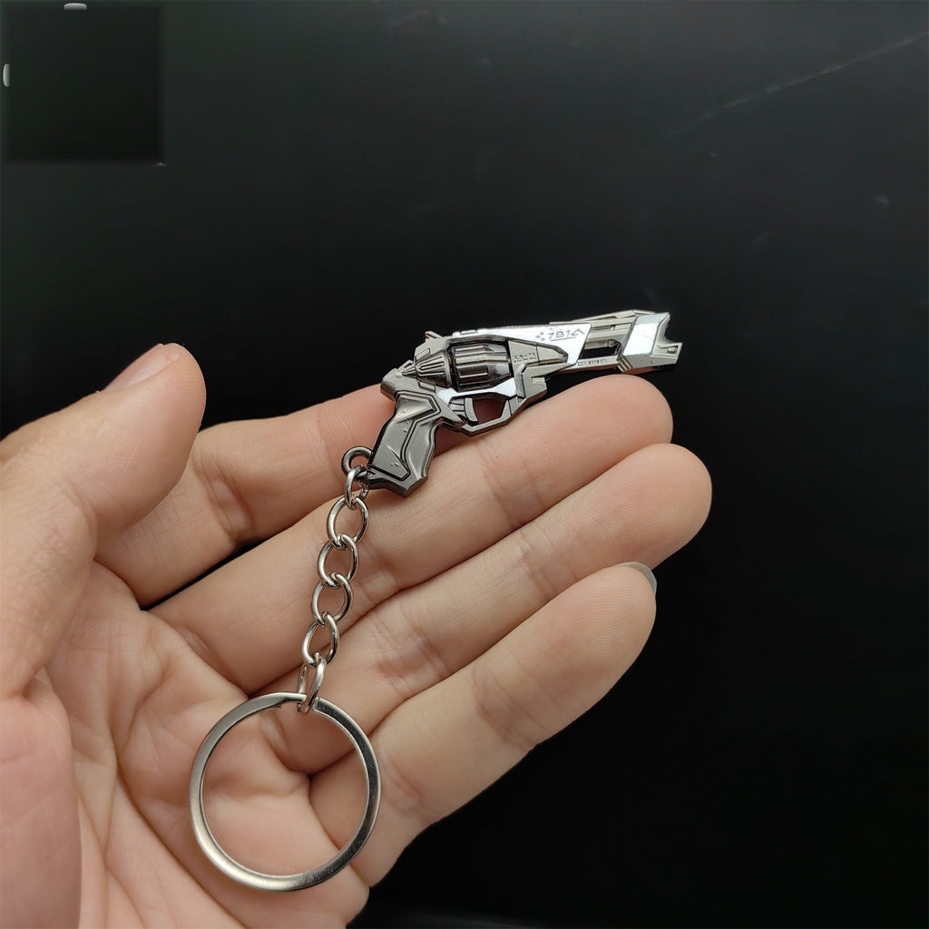 Mini Protocol 781-A Sheriff Gun Metal Keychain