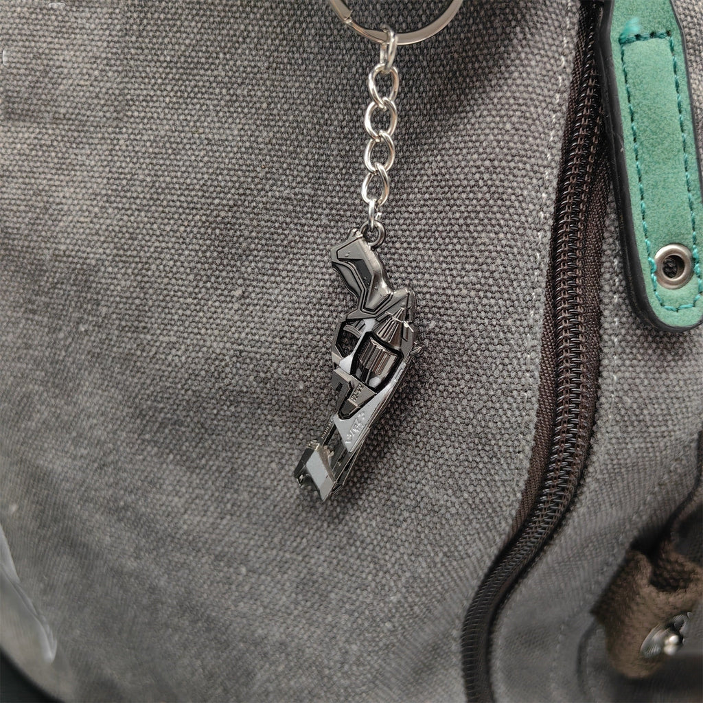 Mini Protocol 781-A Sheriff Gun Metal Keychain