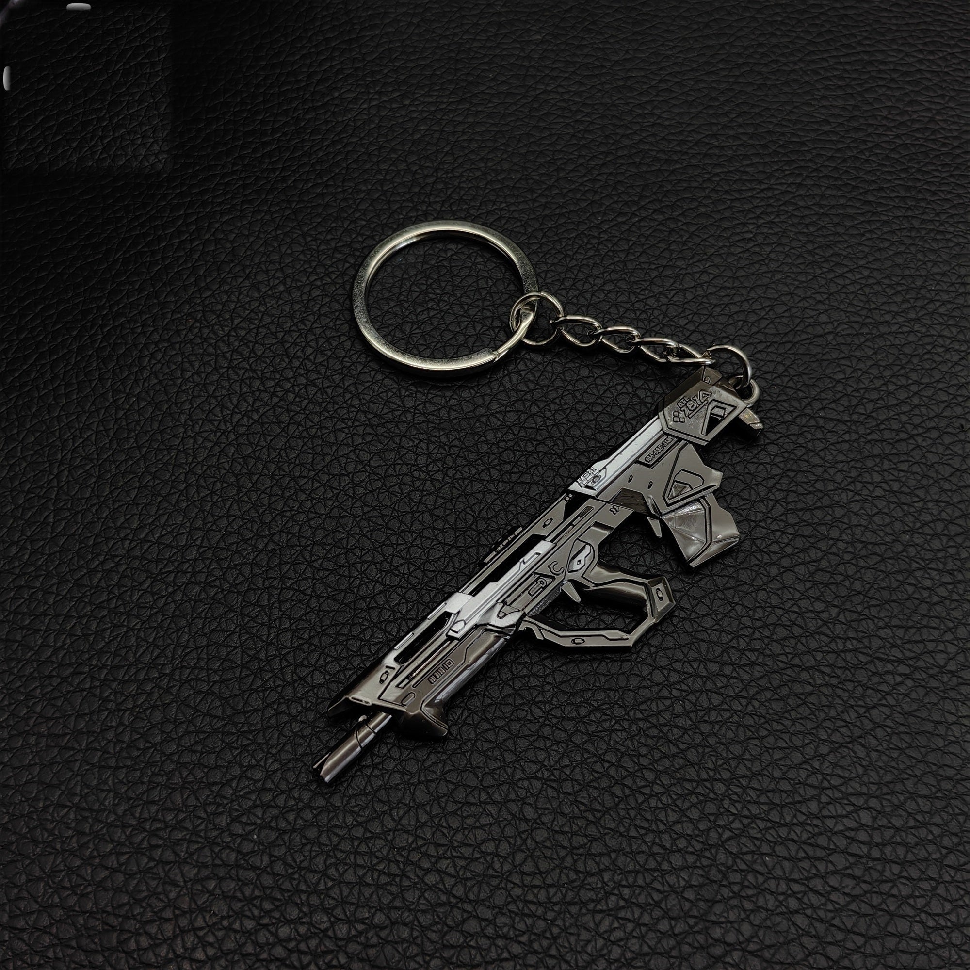 Val Protocol 781-A Bulldog Gun Metal Keychain