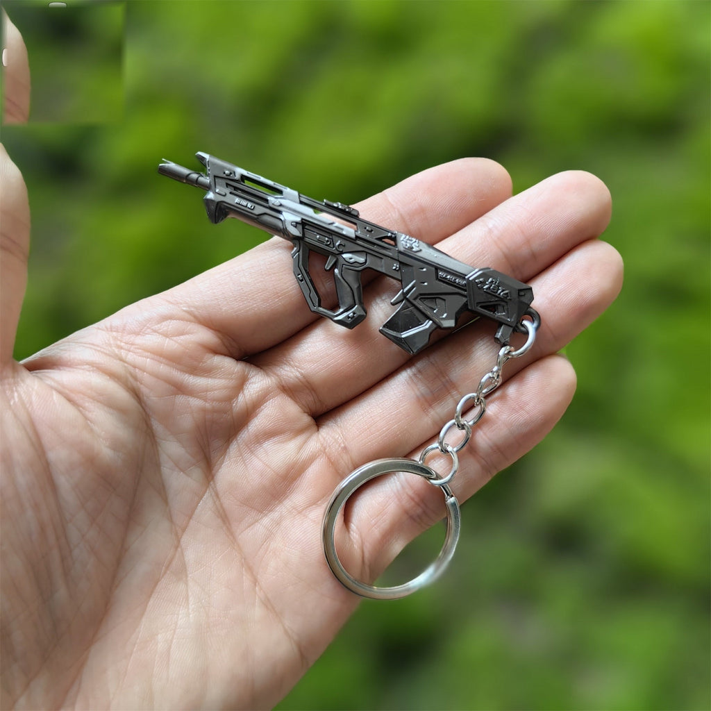 Val Protocol 781-A Bulldog Gun Metal Keychain