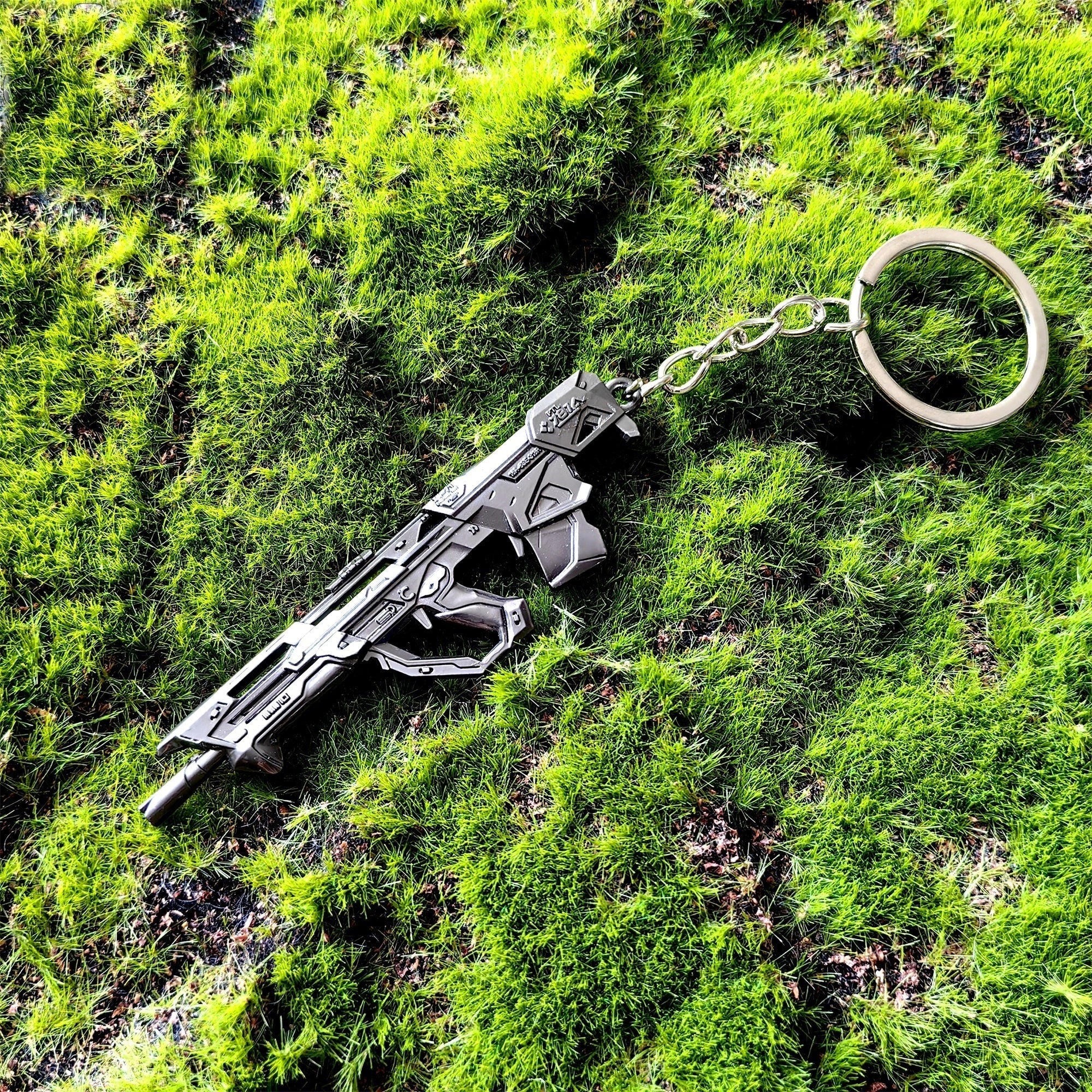 Val Protocol 781-A Bulldog Gun Metal Keychain