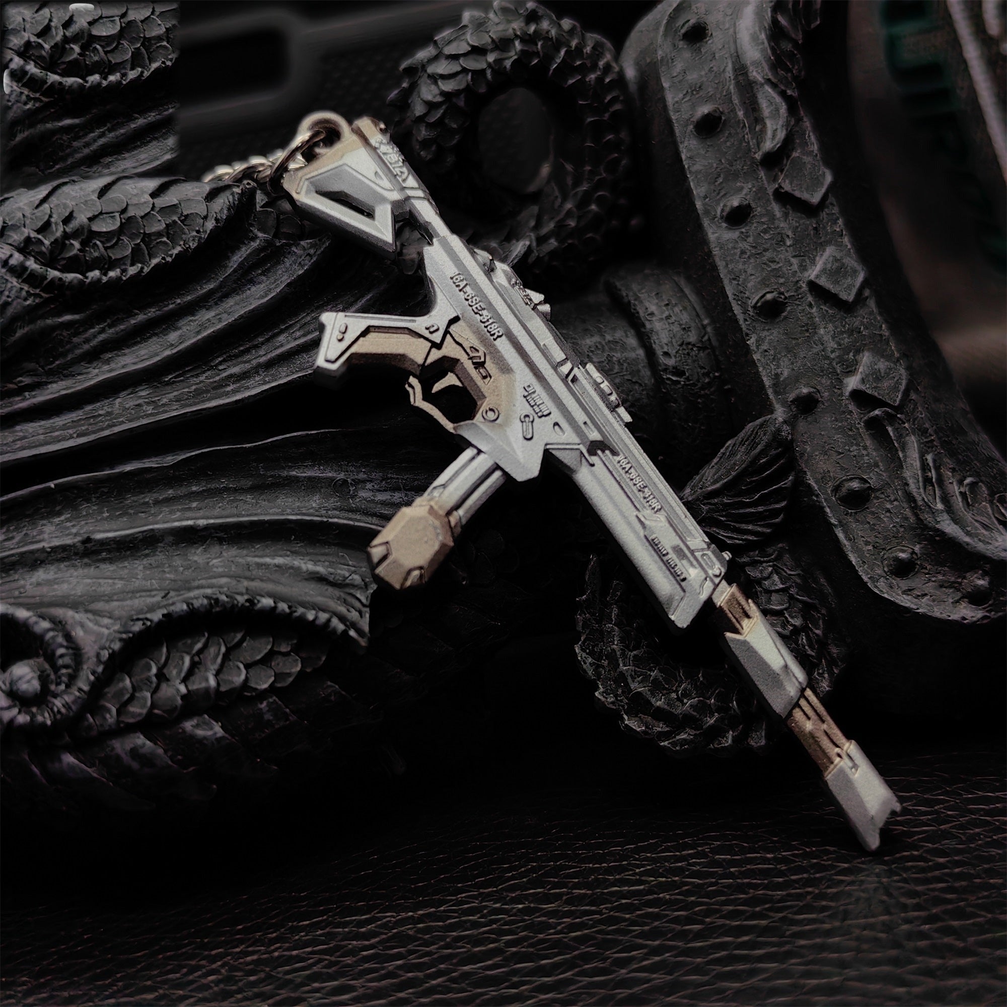 Mini Protocol 781-A Spectre Gun Metal Keychain