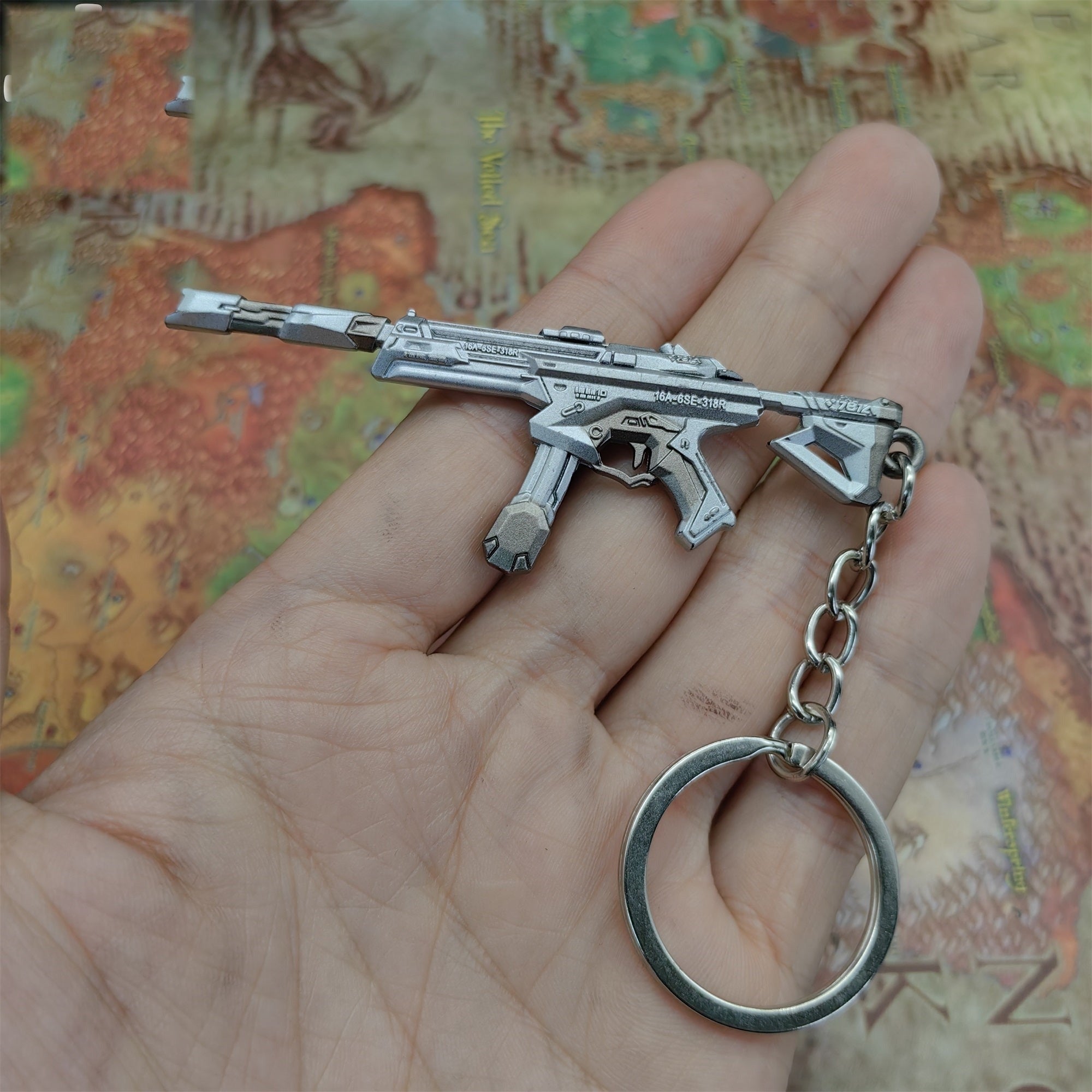 Mini Protocol 781-A Spectre Gun Metal Keychain