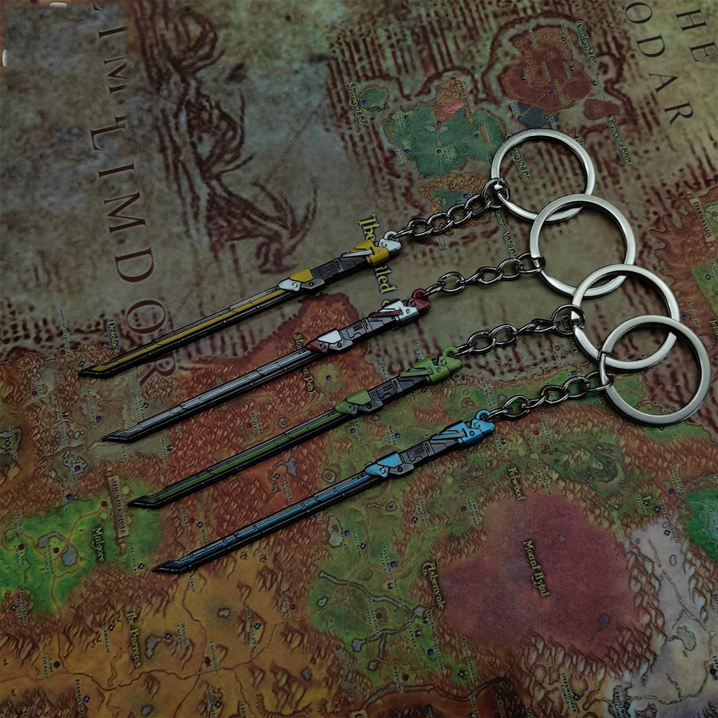 Metal RGX Blade Tiny KeyChain Pendant