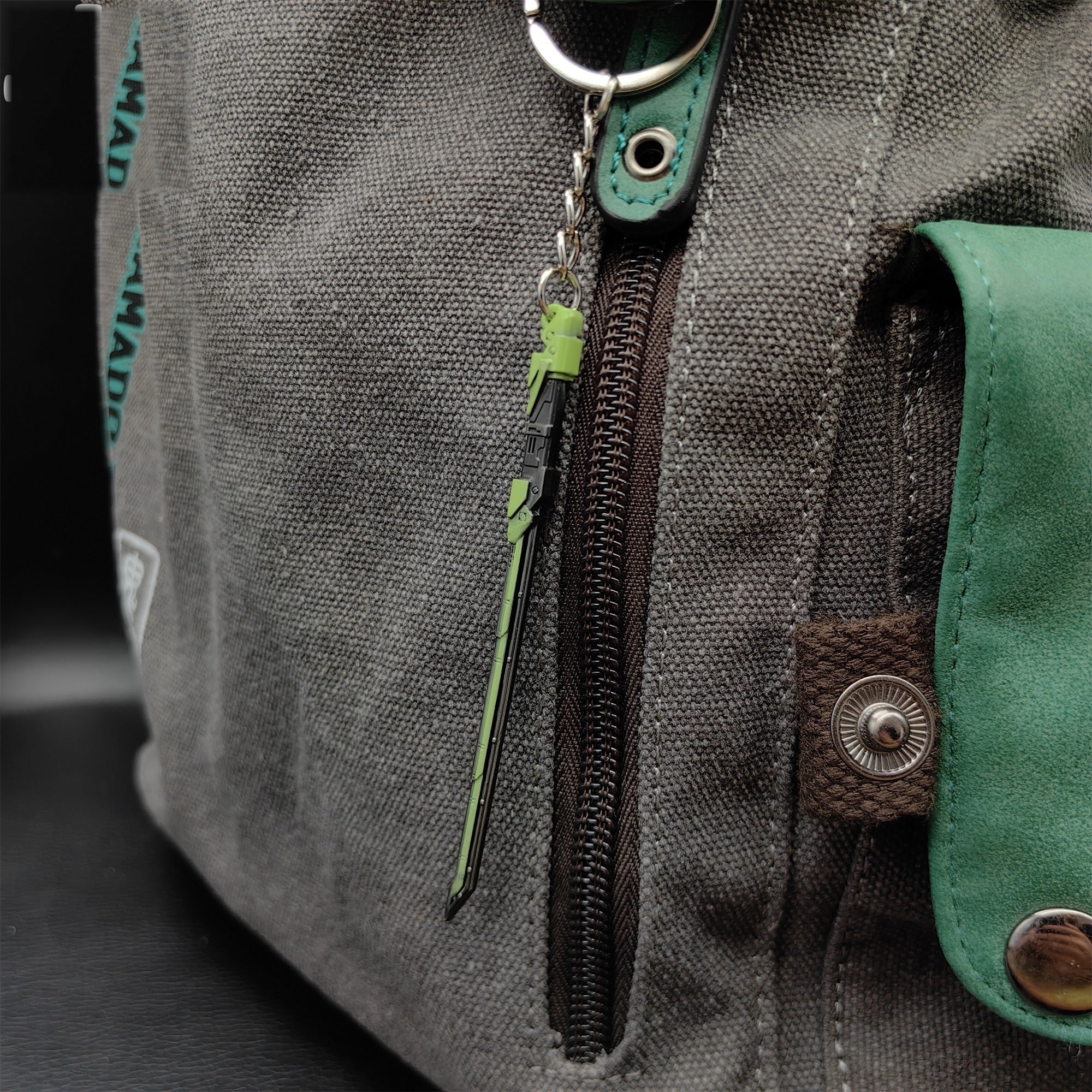 Metal RGX Blade Tiny KeyChain Pendant