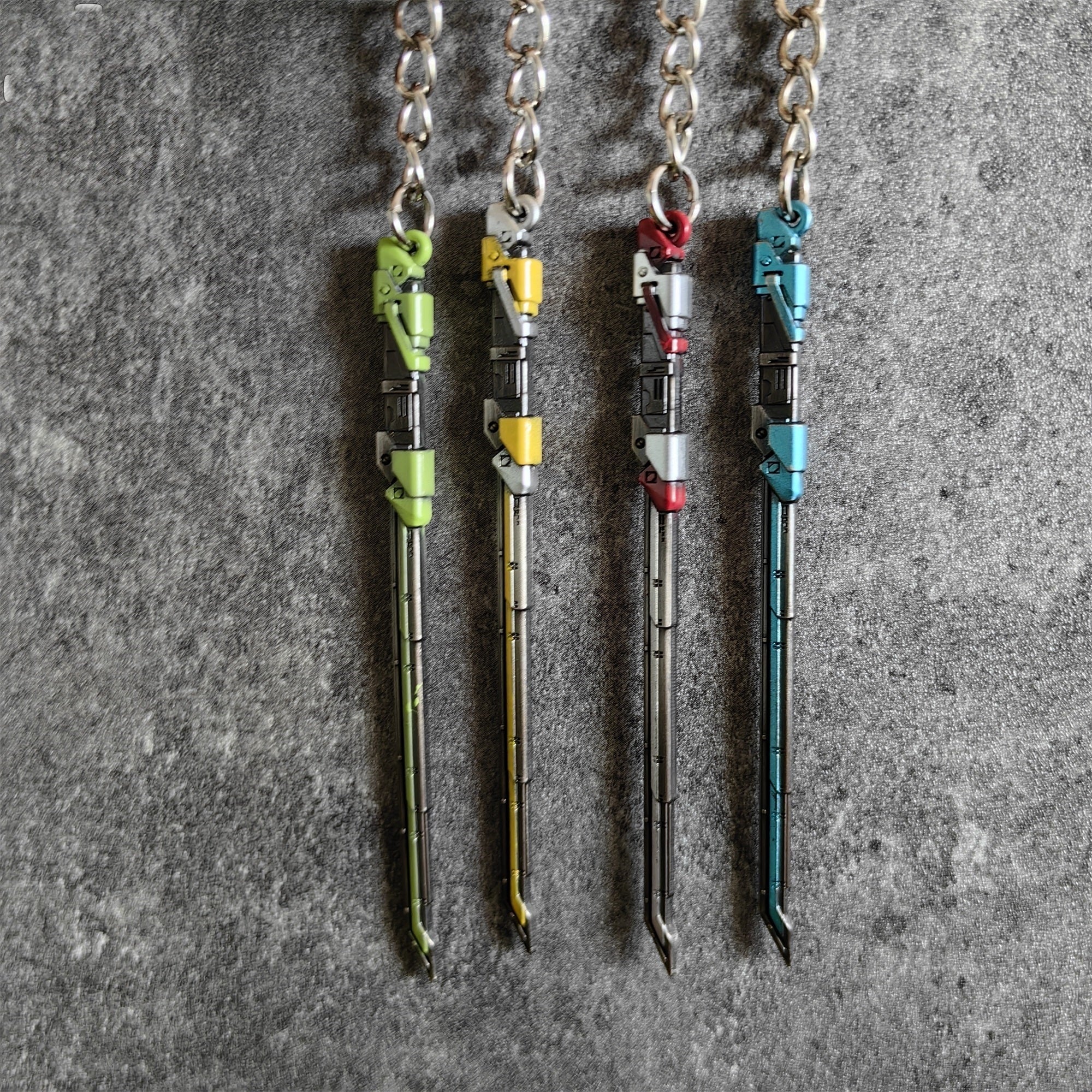 Metal RGX Blade Tiny KeyChain Pendant