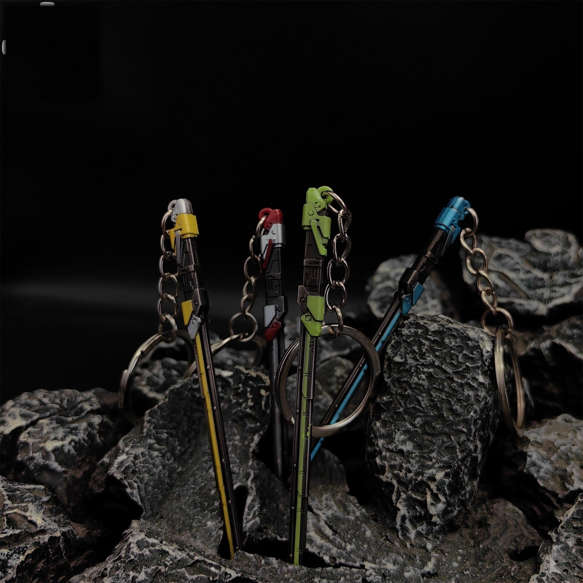 Metal RGX Blade Tiny KeyChain Pendant