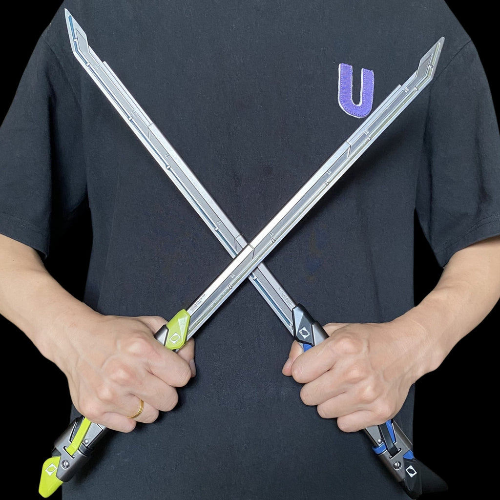 50CM/19.7'' Blue RGX Blade Luminous Blunt Blade Collection Art