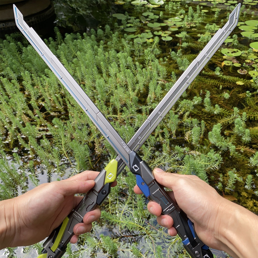 50CM/19.7'' Blue RGX Blade Luminous Blunt Blade Collection Art