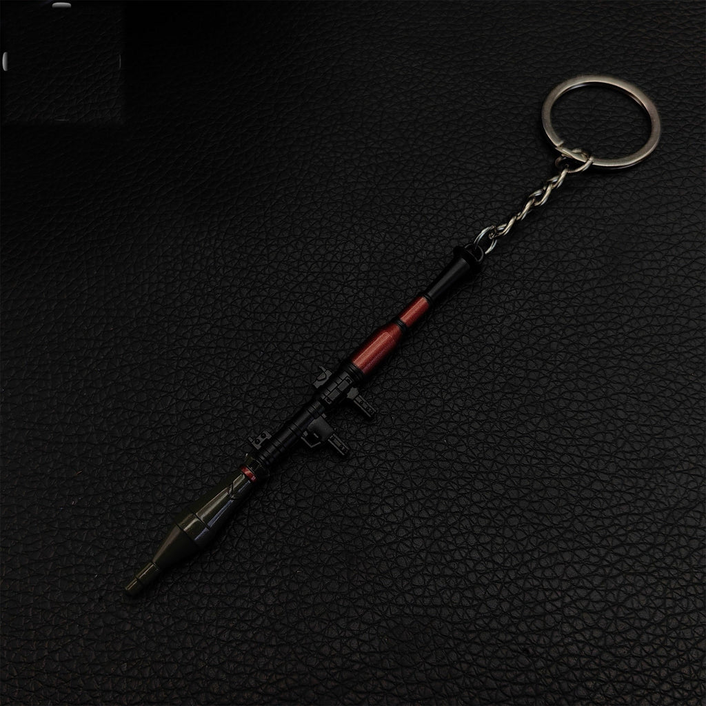 Mini Rocket-propelled Grenade RPG-7 Metal Keychain