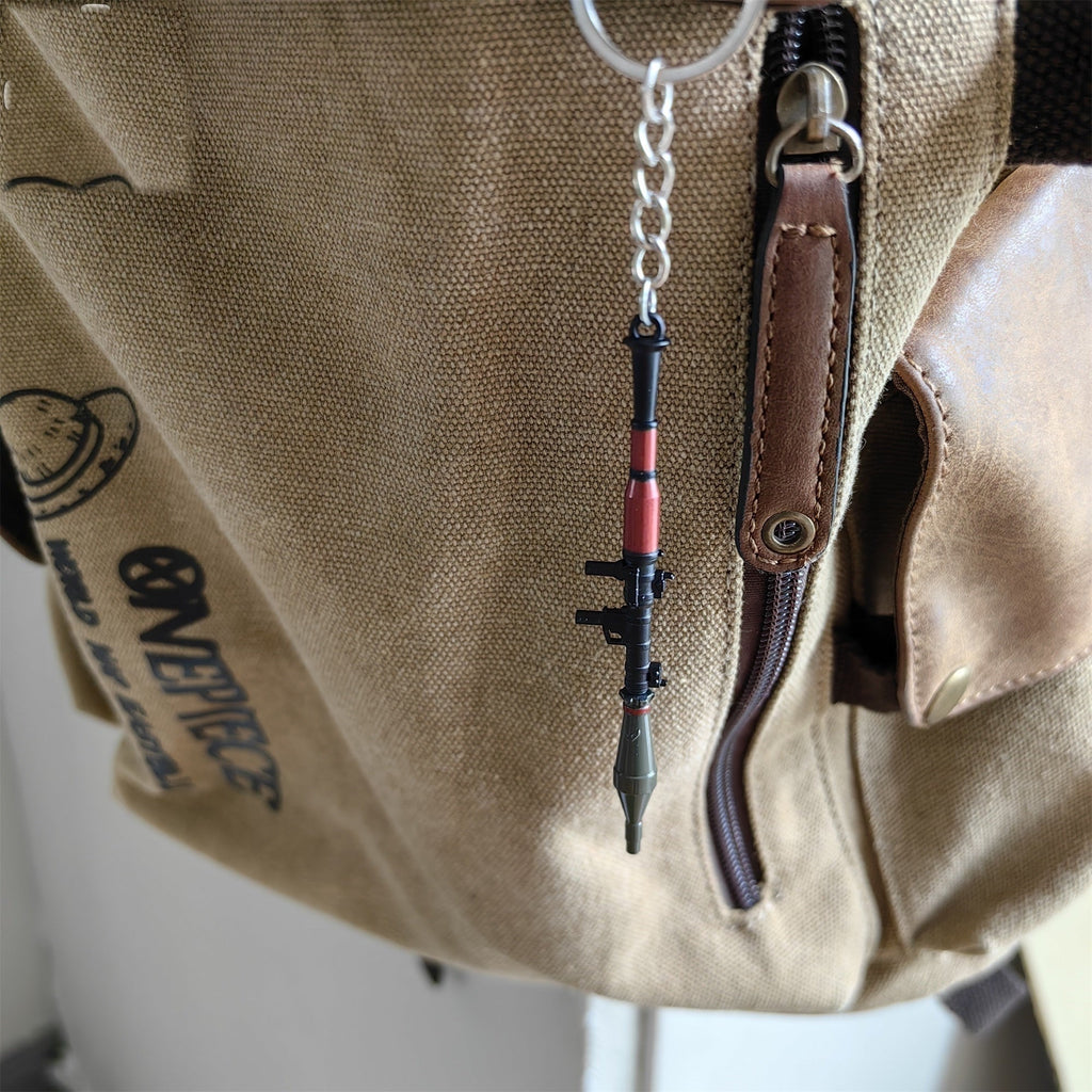 Mini Rocket-propelled Grenade RPG-7 Metal Keychain
