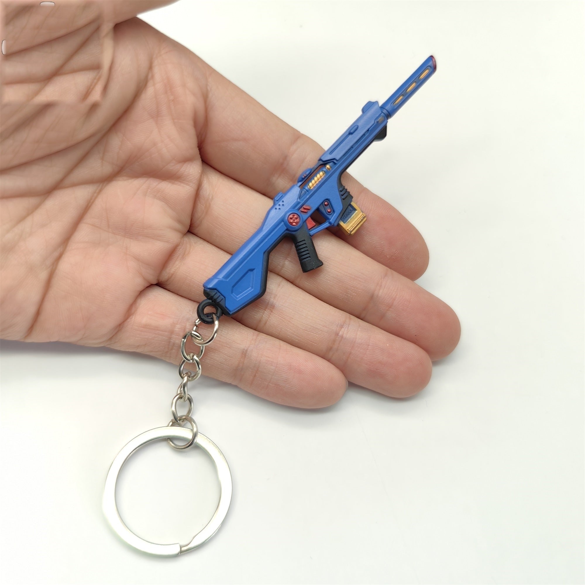 Mini Radiant Entertainment System Phantom Gun Metal Keychain