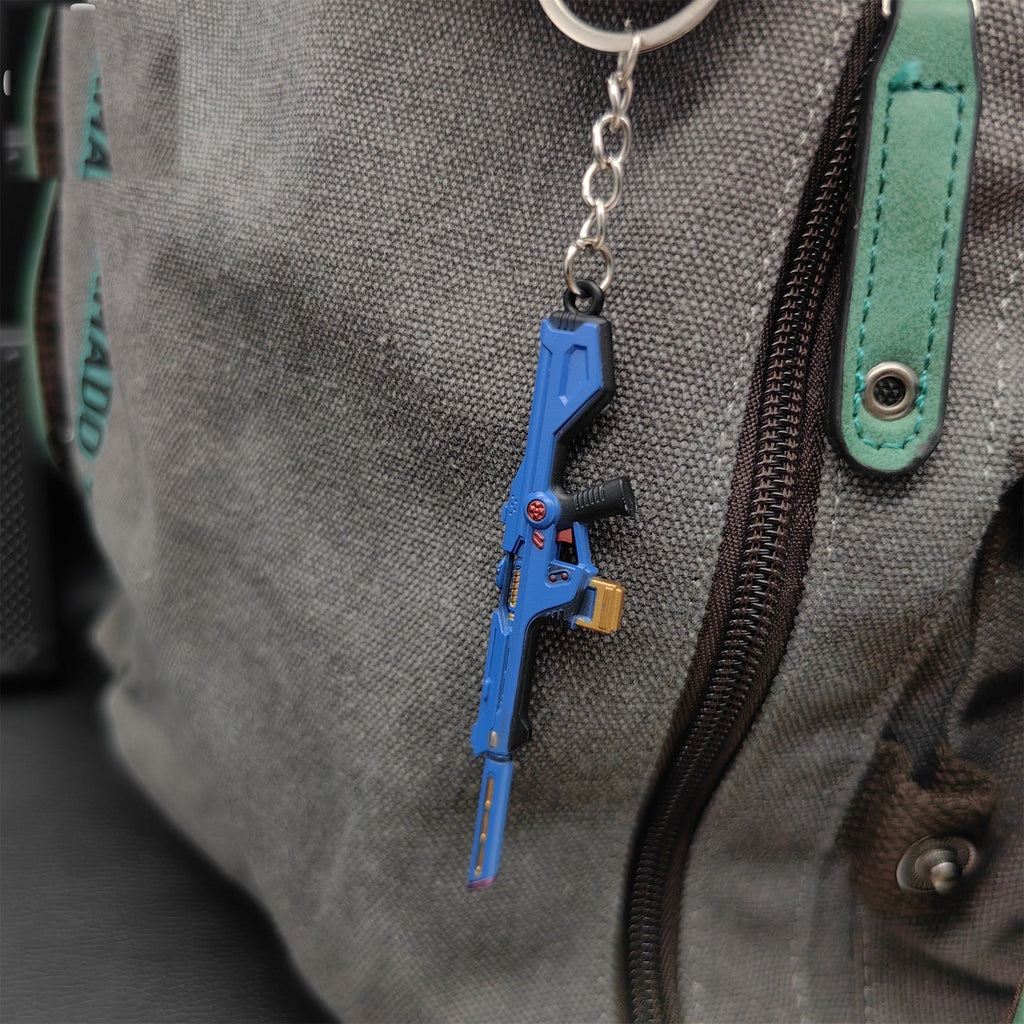 Mini Radiant Entertainment System Phantom Gun Metal Keychain