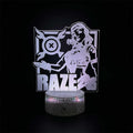 Customized Val Characters 3D Night Lamp
