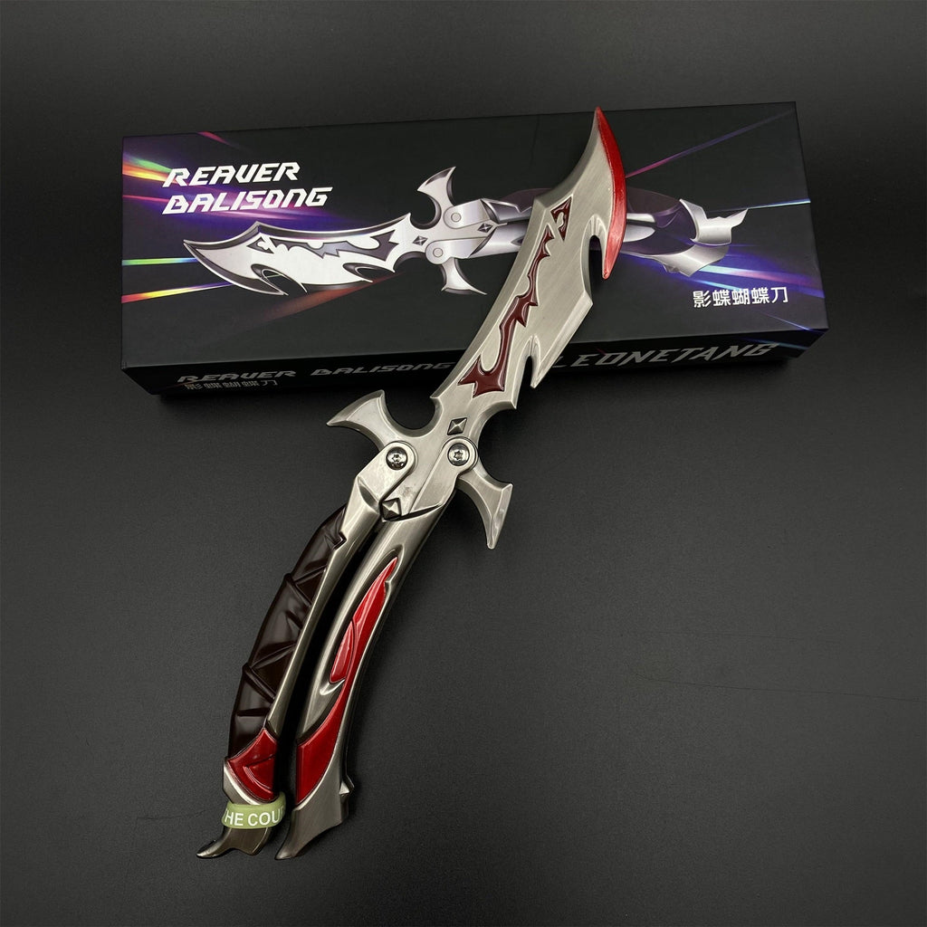 Réplique Métal Couteau Papillon Reaver 3.0 – Balisong (Valorant)