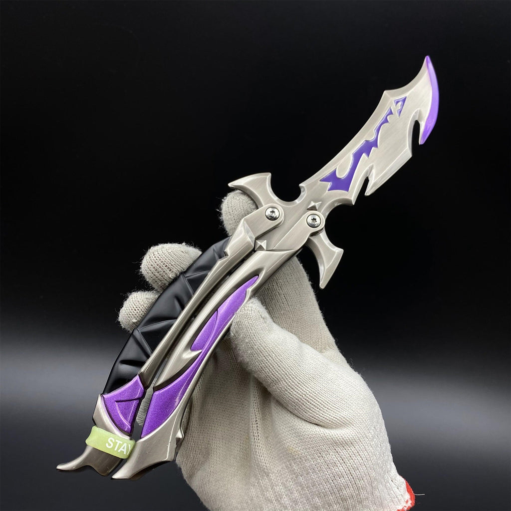 Réplique Métal Couteau Papillon Reaver 3.0 – Balisong (Valorant)