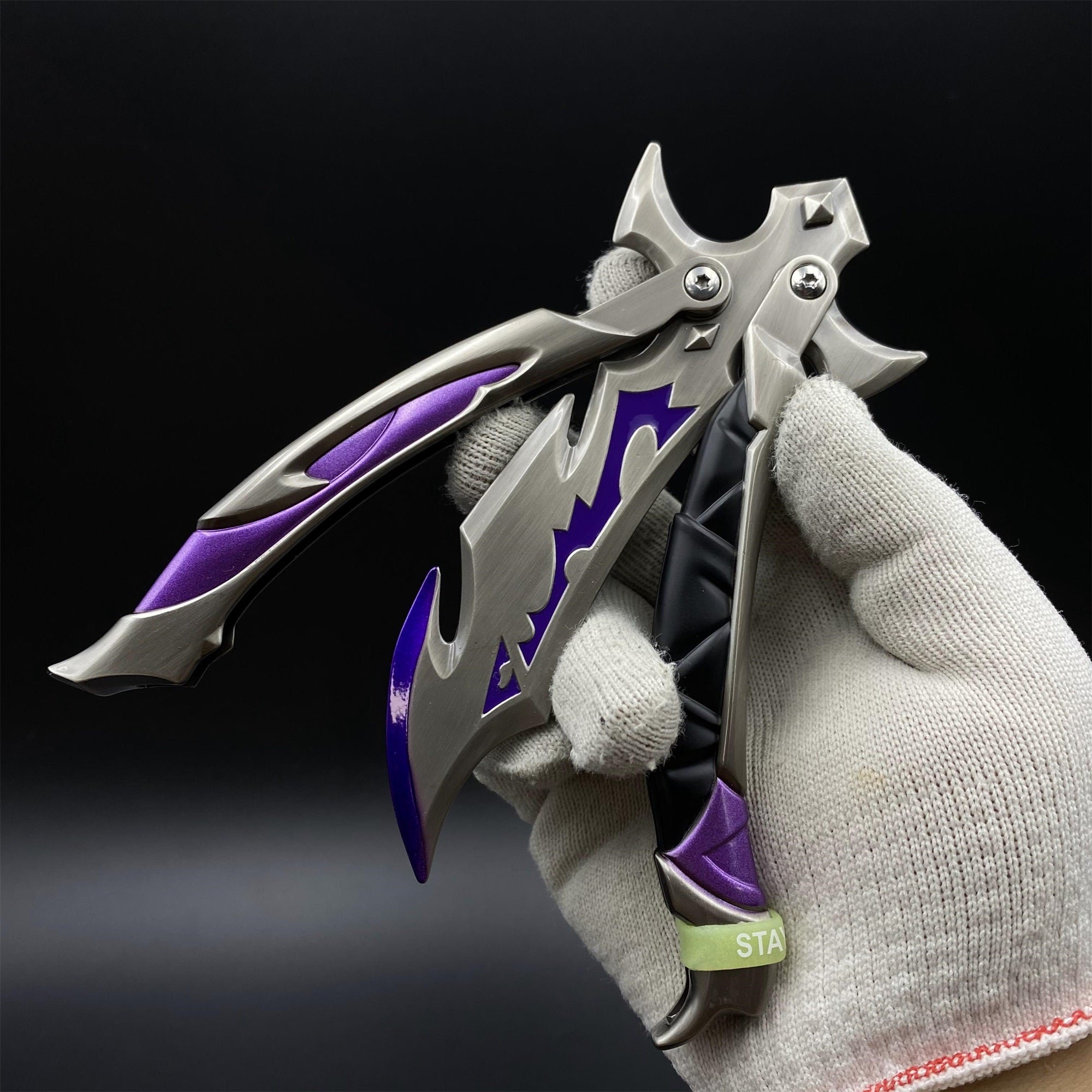 Réplique Métal Couteau Papillon Reaver 3.0 – Balisong (Valorant)