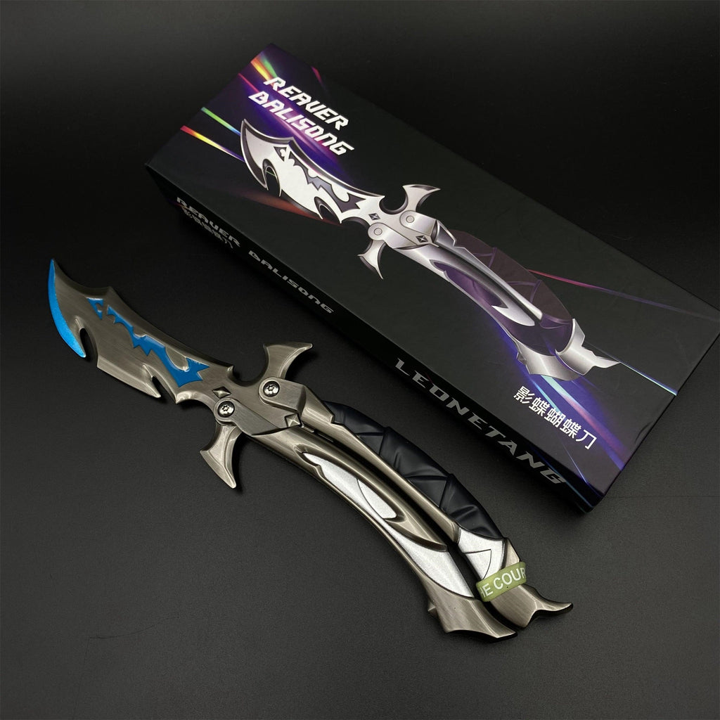Réplique Métal Couteau Papillon Reaver 3.0 – Balisong (Valorant)