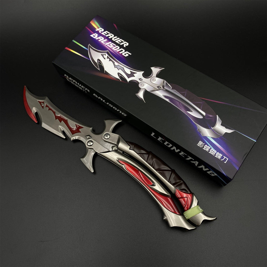 Réplique Métal Couteau Papillon Reaver 3.0 – Balisong (Valorant)