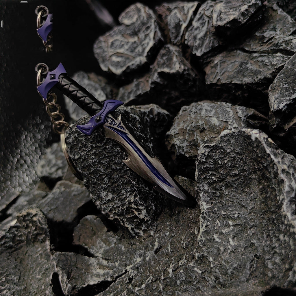 Mini Reaver Knife Tiny Metal Keychain