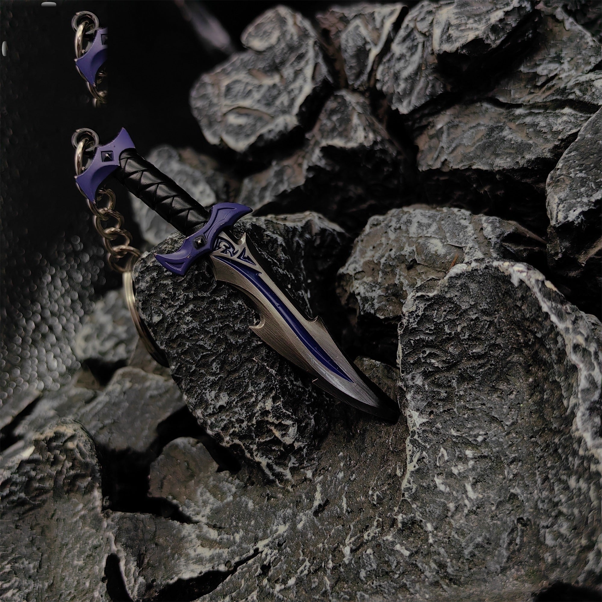 Mini Reaver Knife Tiny Metal Keychain