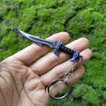 Mini Reaver Knife Tiny Metal Keychain