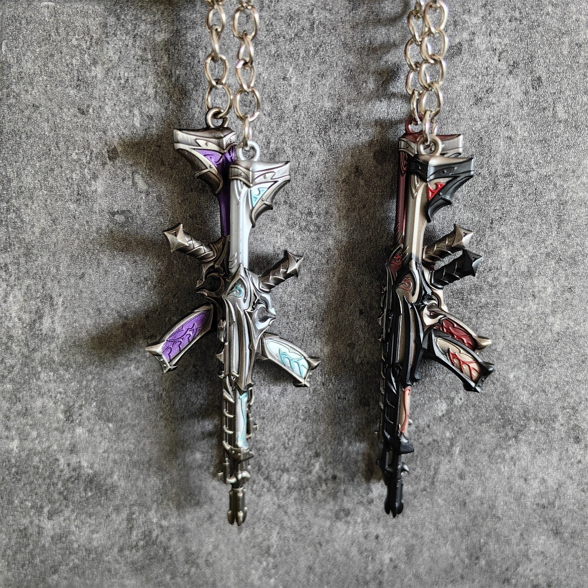 Metal Reaver Vandal Gun Tiny Keychain Pendant